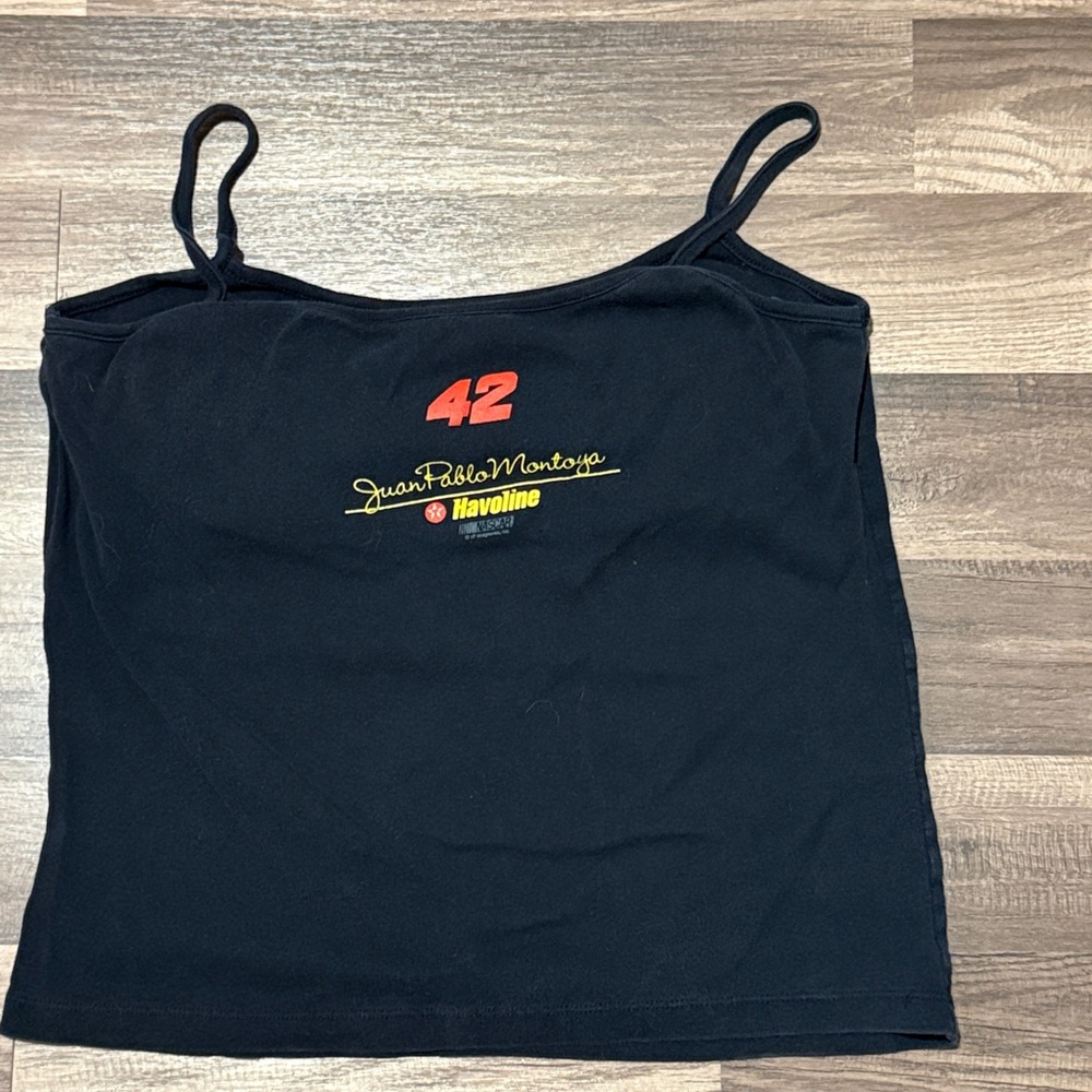 Y2k Juan Pablo Montoya NASCAR Tank Top